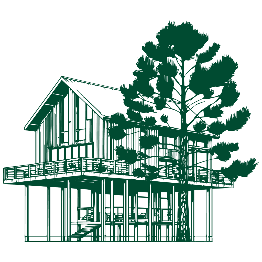 dessin KABANE dans les bois